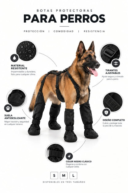 Zapatos Antideslizantes para Perro